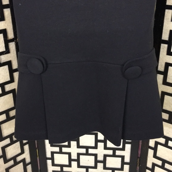 Arden B. Black large button accented skirt - Picture 4 of 5